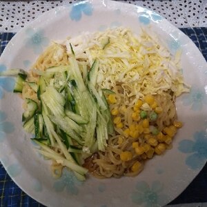 ひと手間プラスで変身!リッチなサラダ冷麺♪